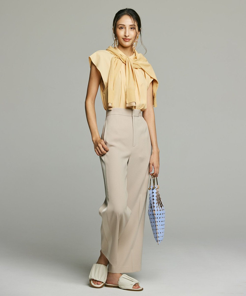 BEIGE， LUCILLE / バンドカラーブラウス 