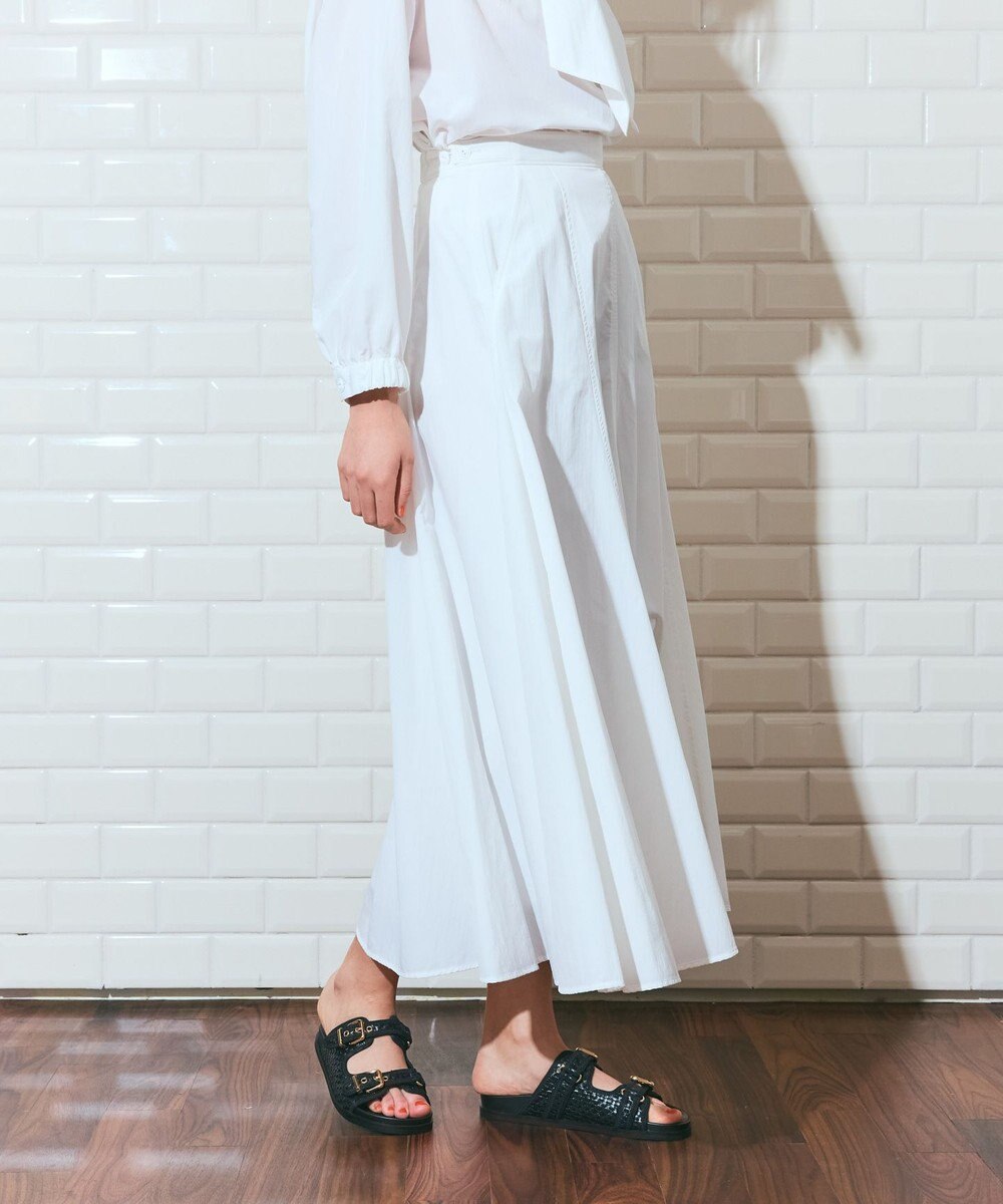 GRACE CONTINENTAL ナイロンボリュームスカート 