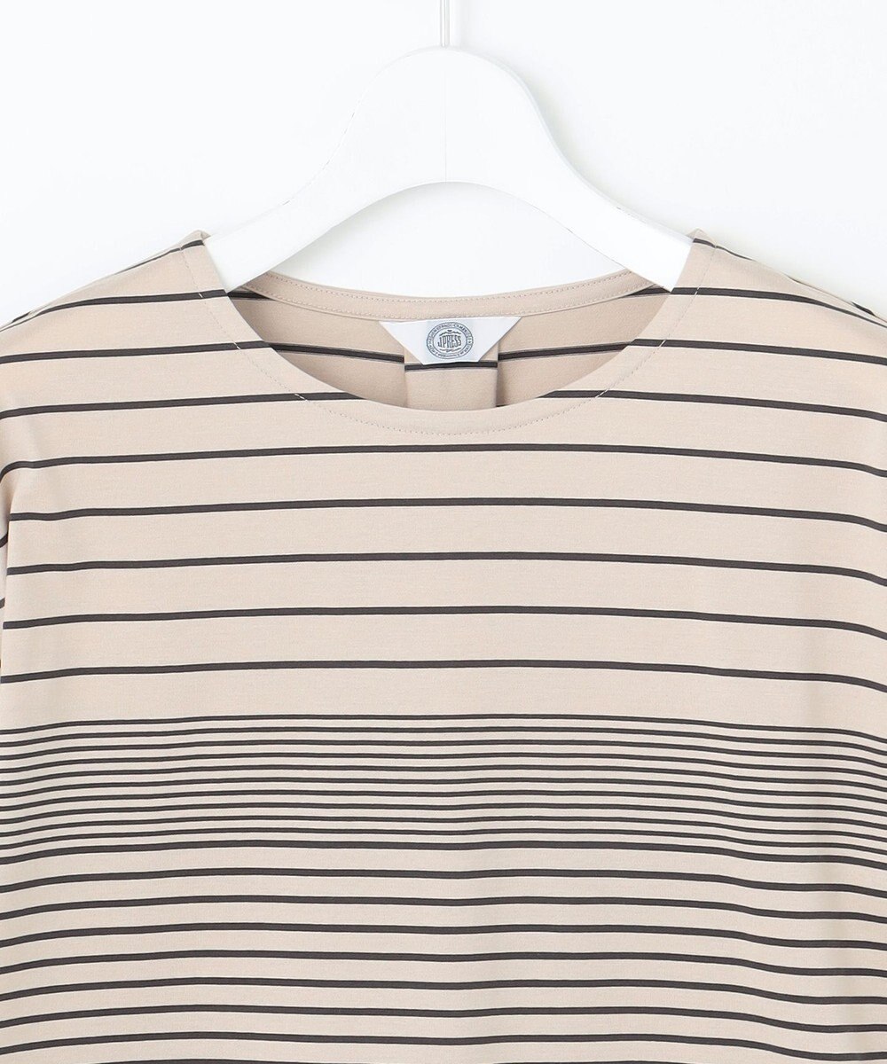 J.PRESS LADIES L パネルボーダー ドルマンスリーブ カットソー 