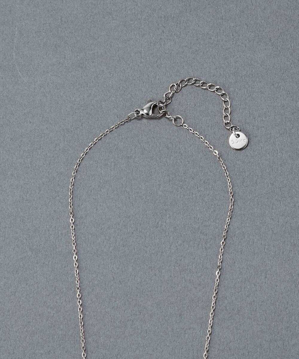 Phoebe 〈金属アレルギー対応〉ルミエールスターライトネックレス/シルバー 星モチーフ 