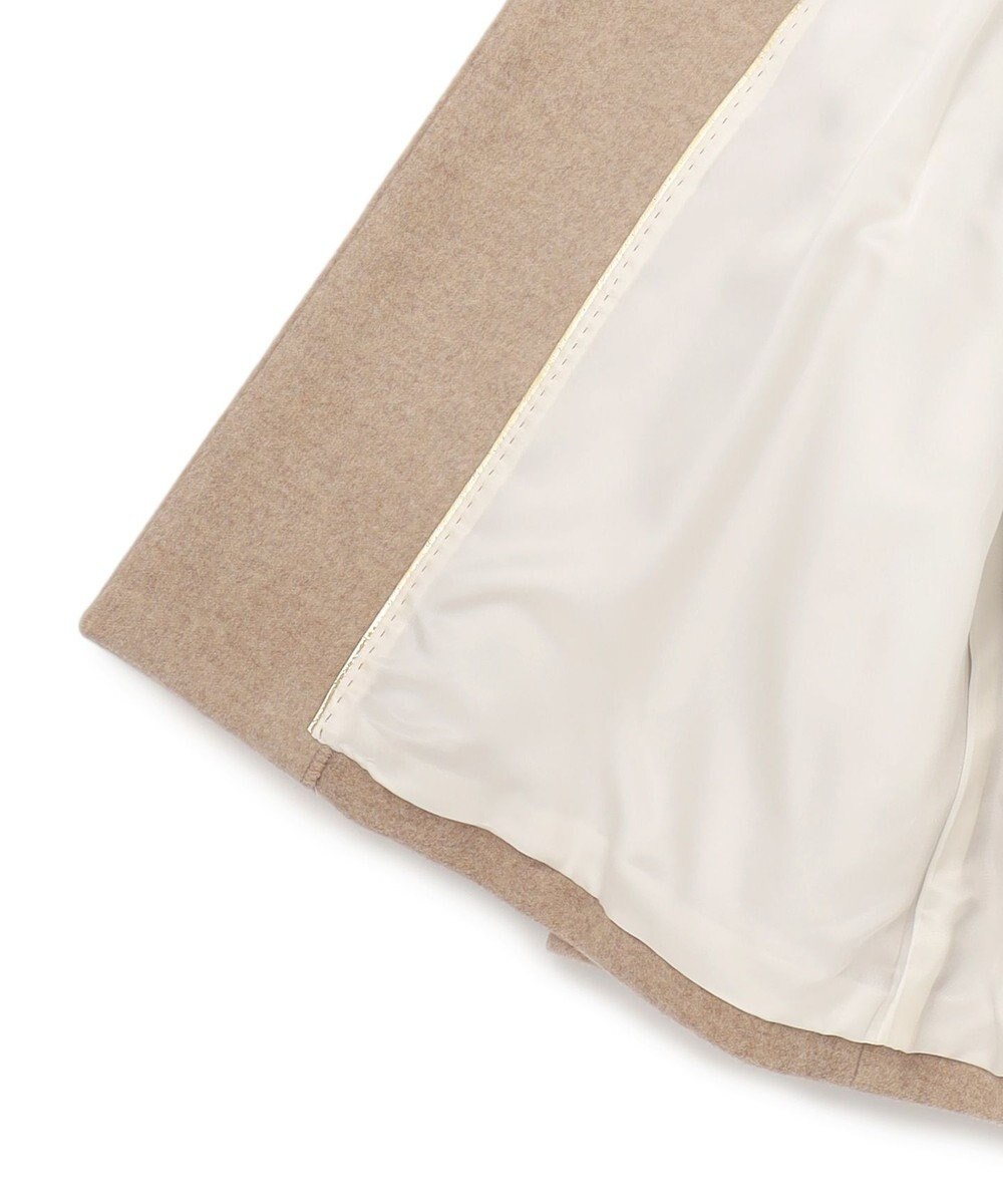 BEIGE， LABBOCK / ウール混2WAYショートコート 