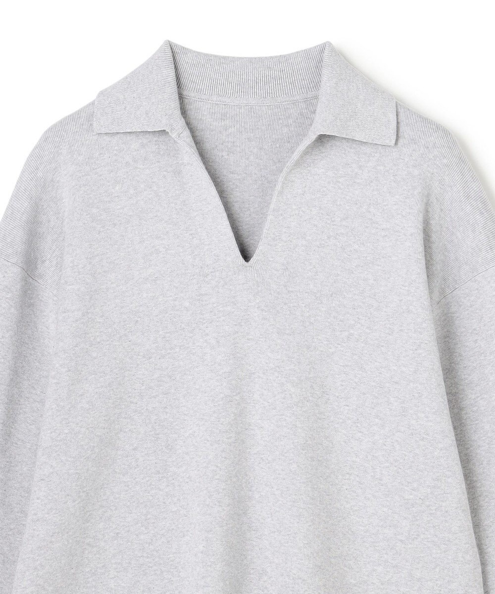 uncrave スウェットライクニット スキッパートップス 