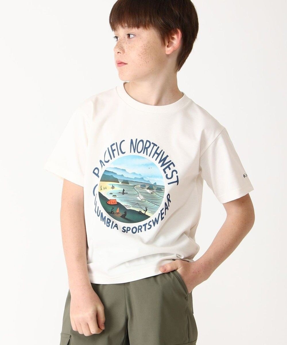 Columbia Columbia/ 【KIDS】ユースレイクトゥアベニューグラフィックショートスリーブTシャツ /コロンビア 