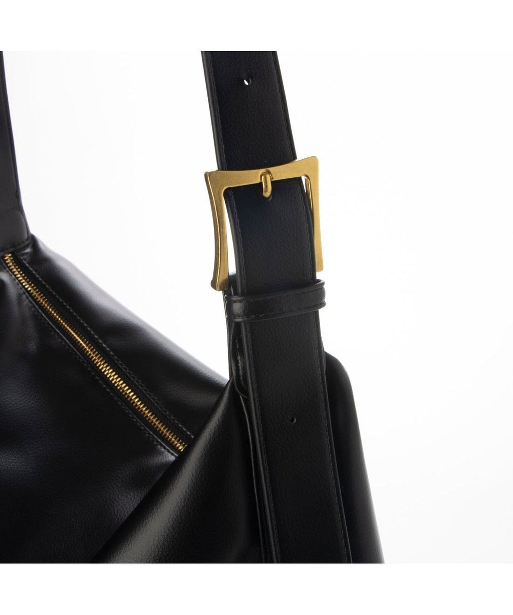 UNBILLION カシュカシュ cachecache / バックル付きビッグショルダー 