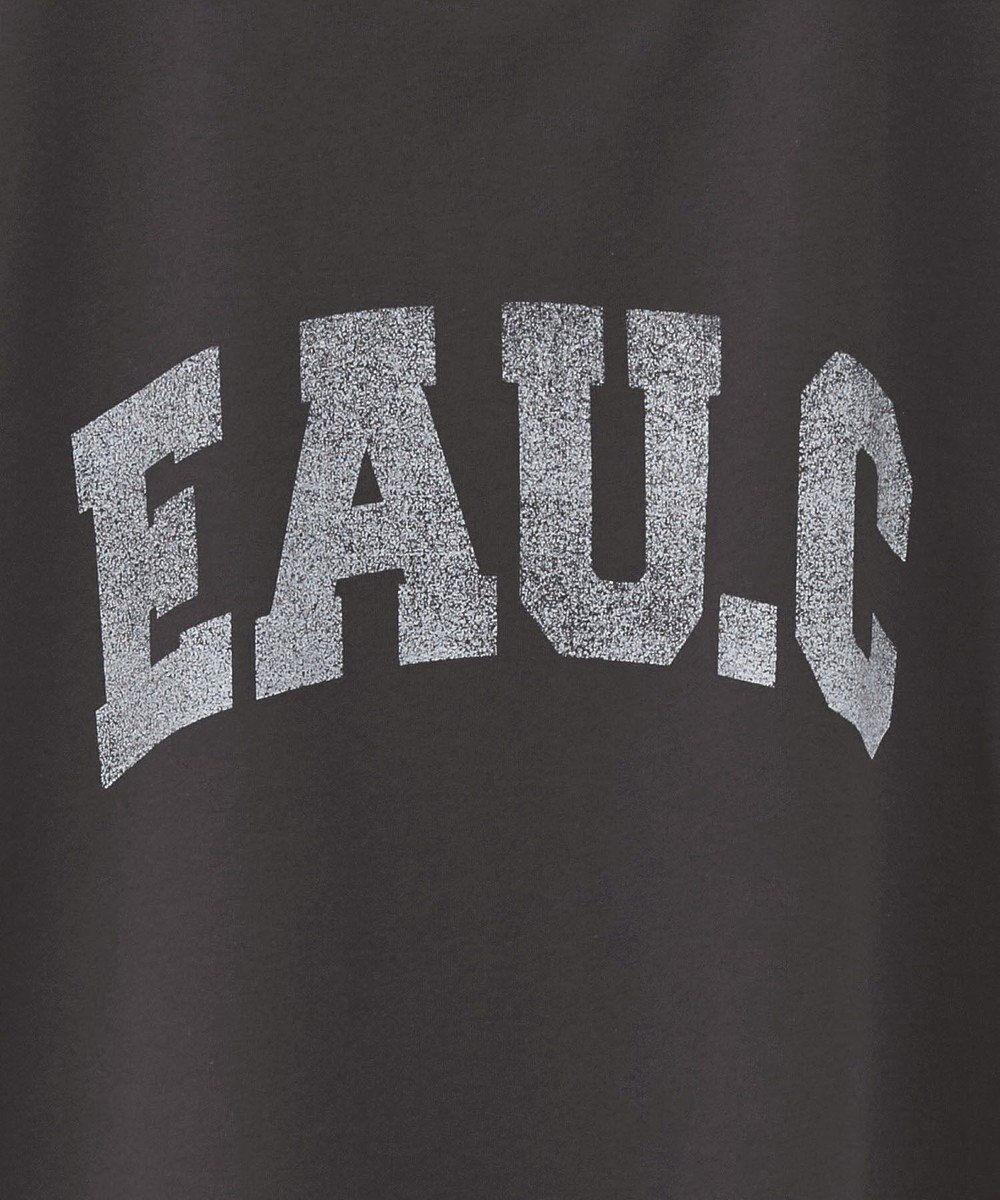 Green Parks ７分袖ミニ裏毛ドルマンロゴプルオーバー 