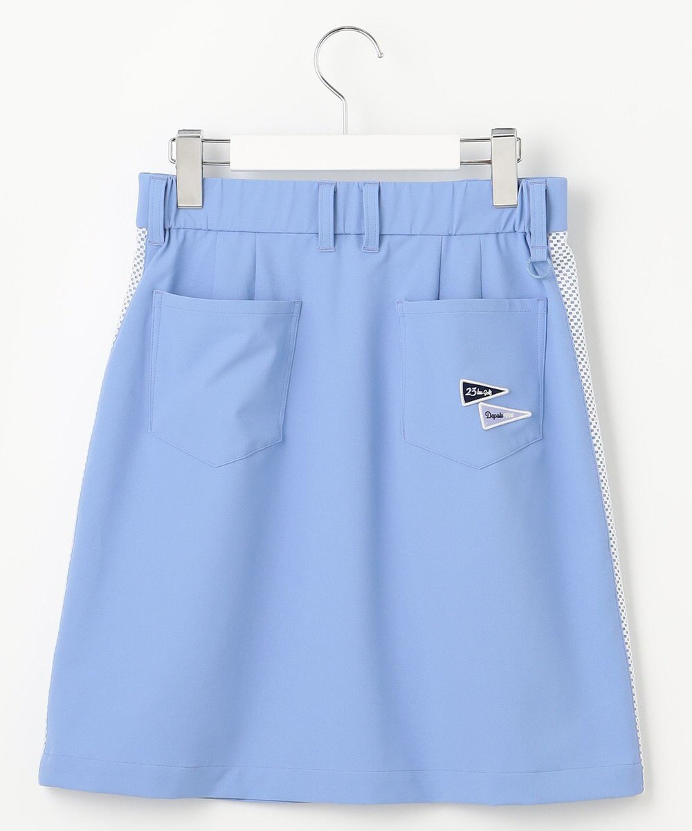 23区GOLF 【WOMEN】【ストレッチ】バックドビー×メッシュロゴスカート 