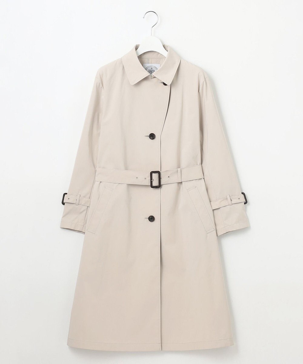 J.PRESS LADIES 【洗える・撥水】Reポリアーティローザ シングル トレンチコート 