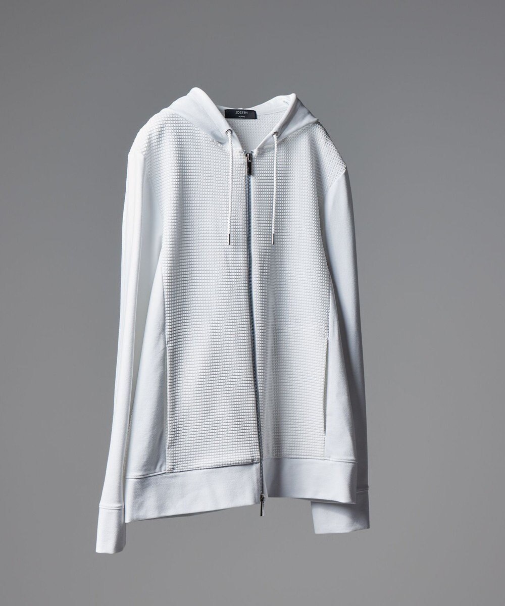 JOSEPH HOMME 【オリジナル素材 】ライトタックジャージー   ジップアップフーディー 
