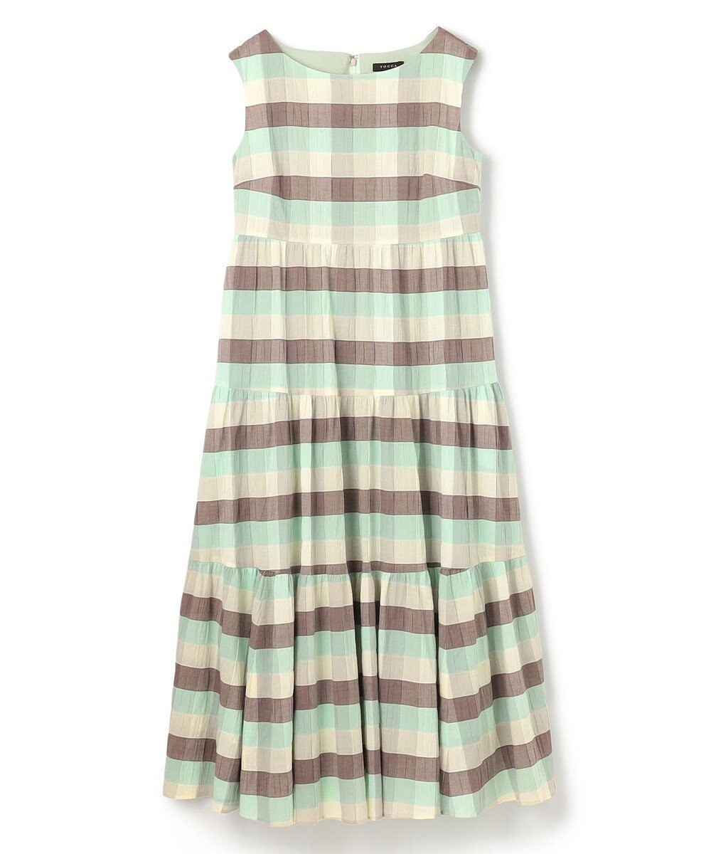 TOCCA 【美人百花掲載】【洗える・消臭】OPTICAL CUBE DRESS ドレス 