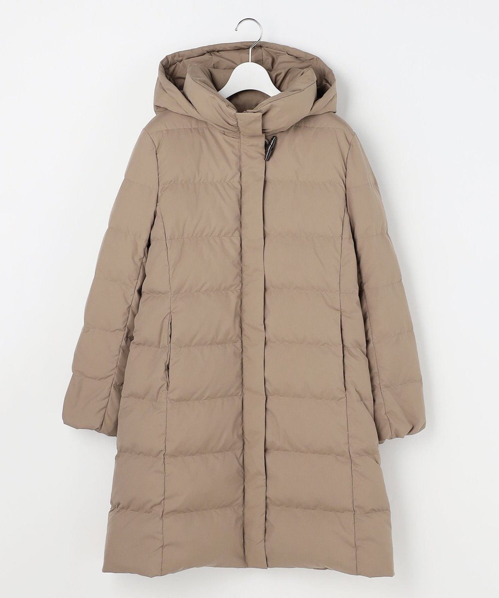 J.PRESS LADIES 【洗える・2way】タフタダウン ロング丈 コート 