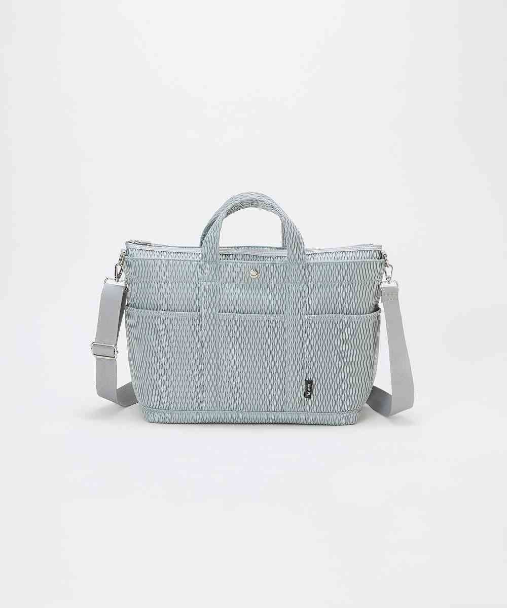 TOPKAPI 【Breath TOPKAPI】ポリメッシュ ショルダー付き A4 トートバッグ 