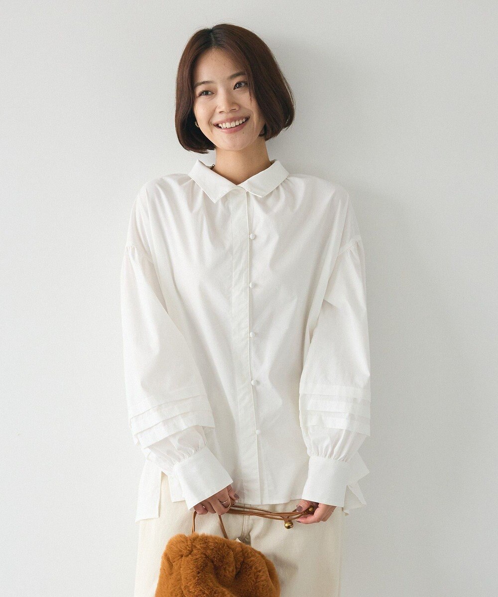 CRAFT STANDARD BOUTIQUE イージーケアタックスリーブシャツチュニック 