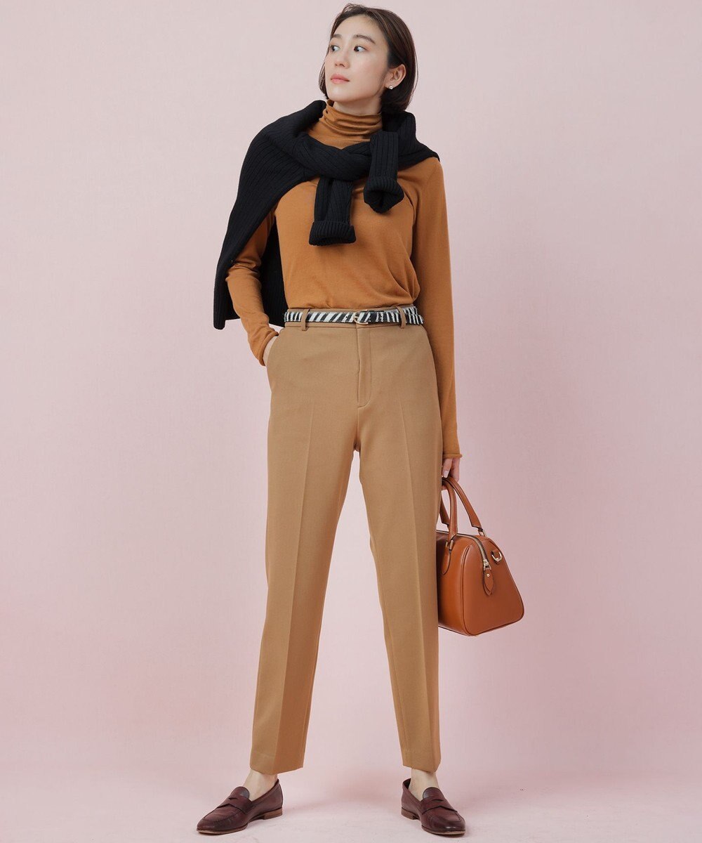 23区 【CLASSY.12月号掲載】TRストレッチギャバ テーパード パンツ 