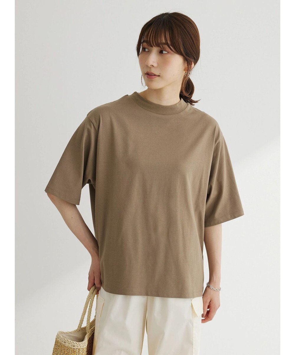 Green Parks 汗じみ防止ボックスシルエットＴシャツ Beige