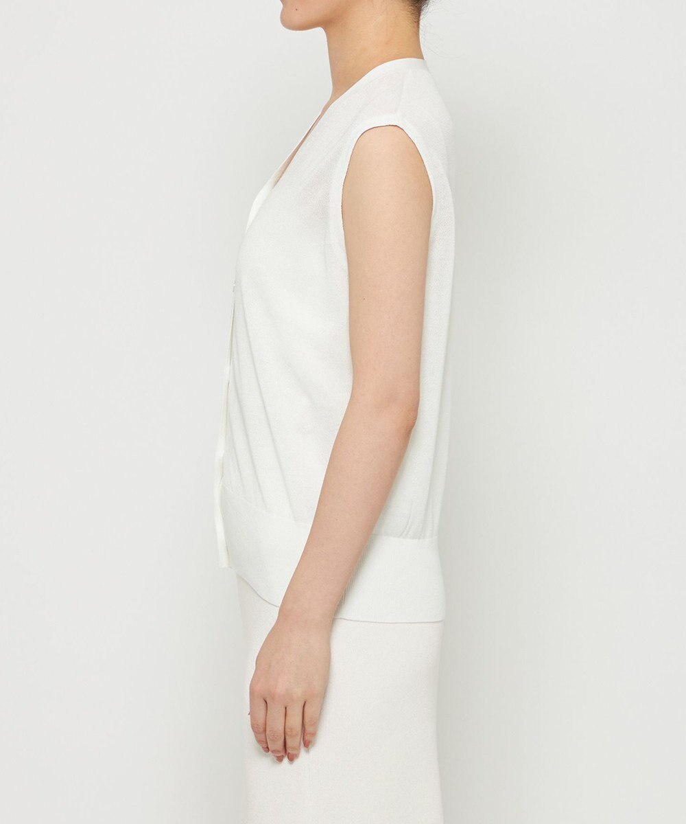 uncrave シアーニット ノースリーブベスト 