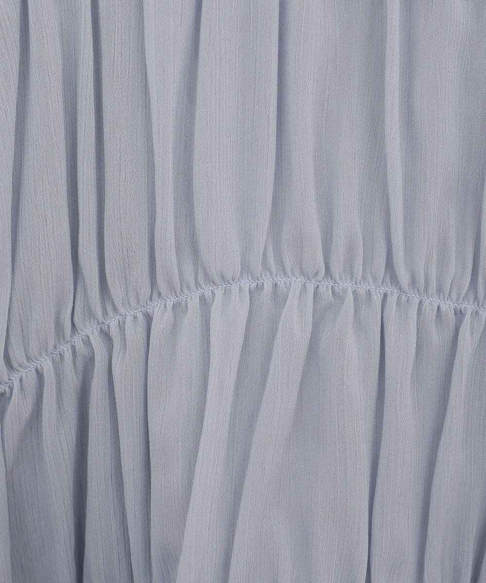 earth music&ecology ＳＥＴ２点シアーシャーリングブラウス＋インナー 