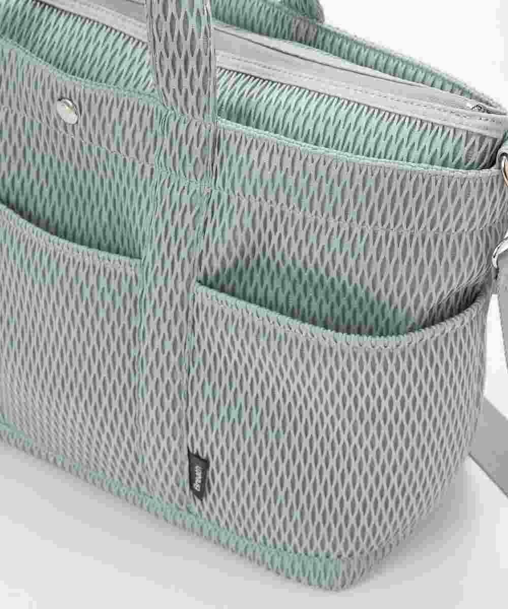 TOPKAPI 【Breath TOPKAPI】ポリメッシュ ショルダー付き A4 トートバッグ 