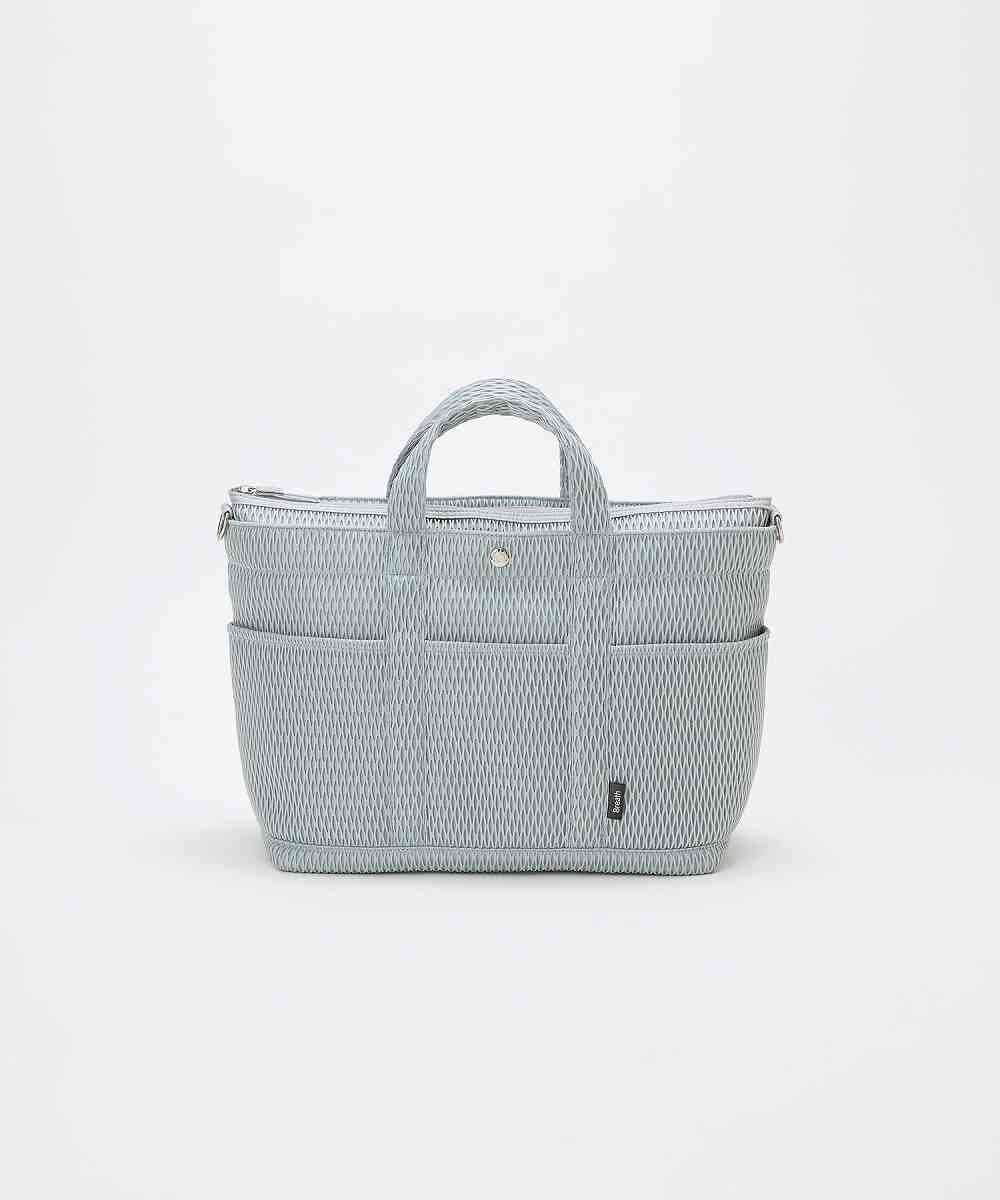 TOPKAPI 【Breath TOPKAPI】ポリメッシュ ショルダー付き A4 トートバッグ 