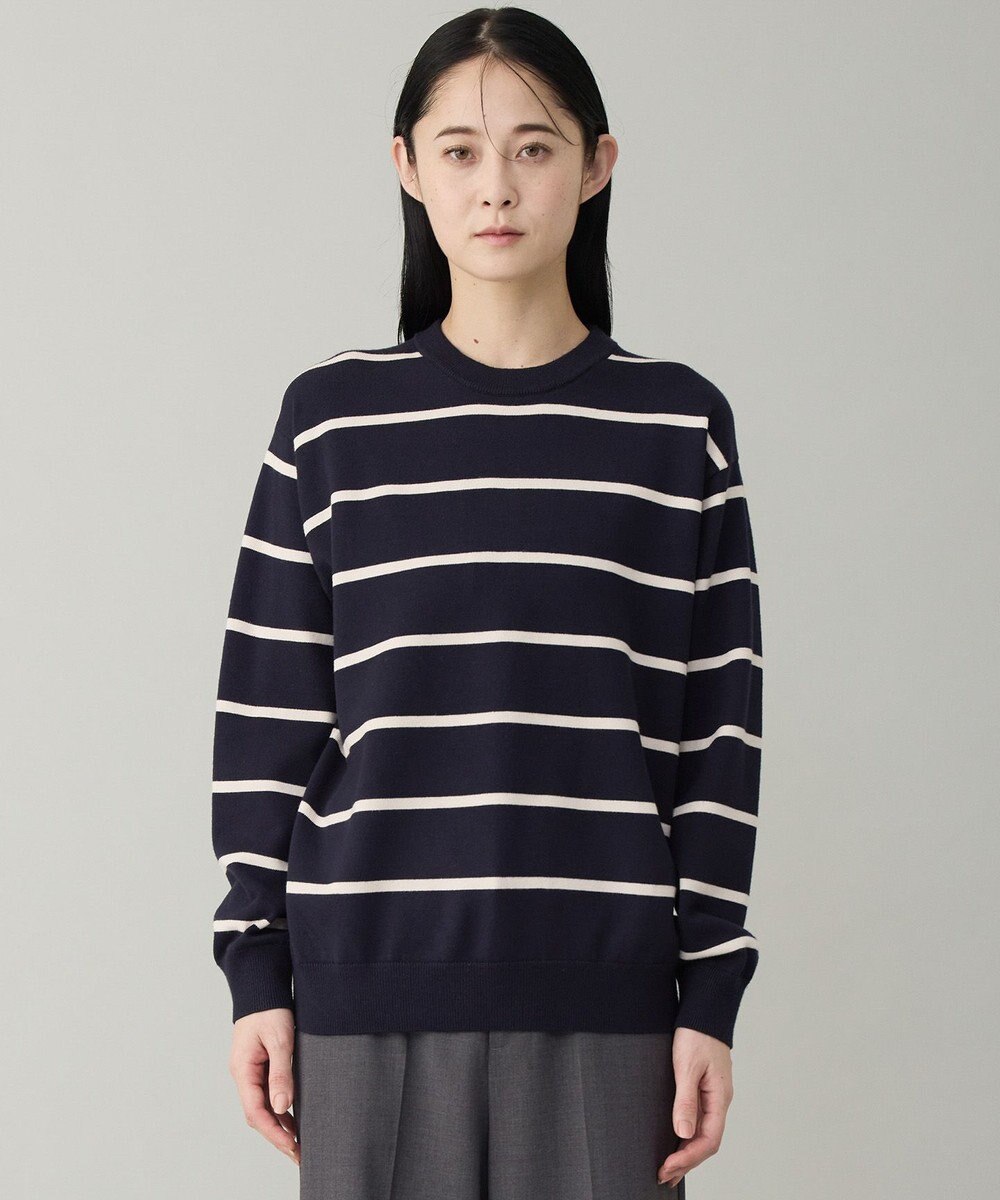 UNFILO MENS 【OCEANS YouTube 掲載/男女兼用】スムースシルキーニット 柄 