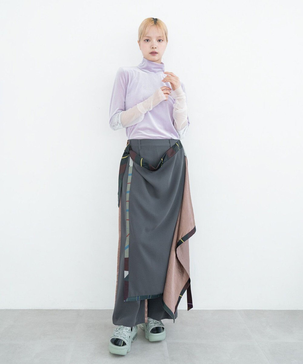 COQ MULTI WAY SAILER ラップスカート付きパンツ 