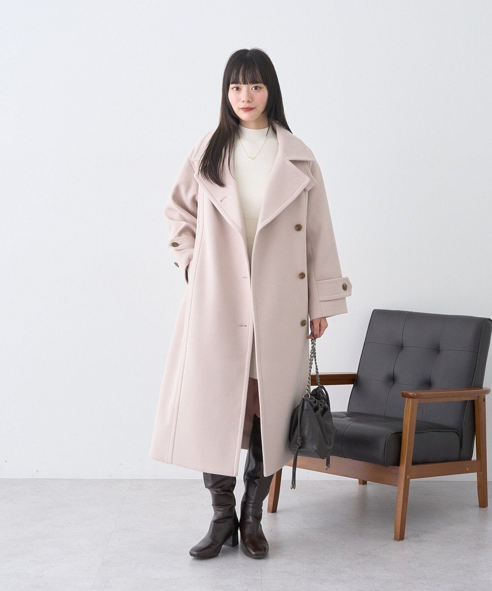 earth music&ecology ウエストリブフレアニットミニワンピース 