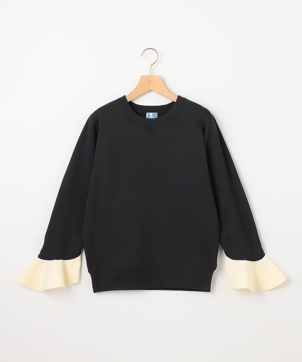 組曲 【組曲×setsuko sagittaire】スウェットライクニットプルオーバー 