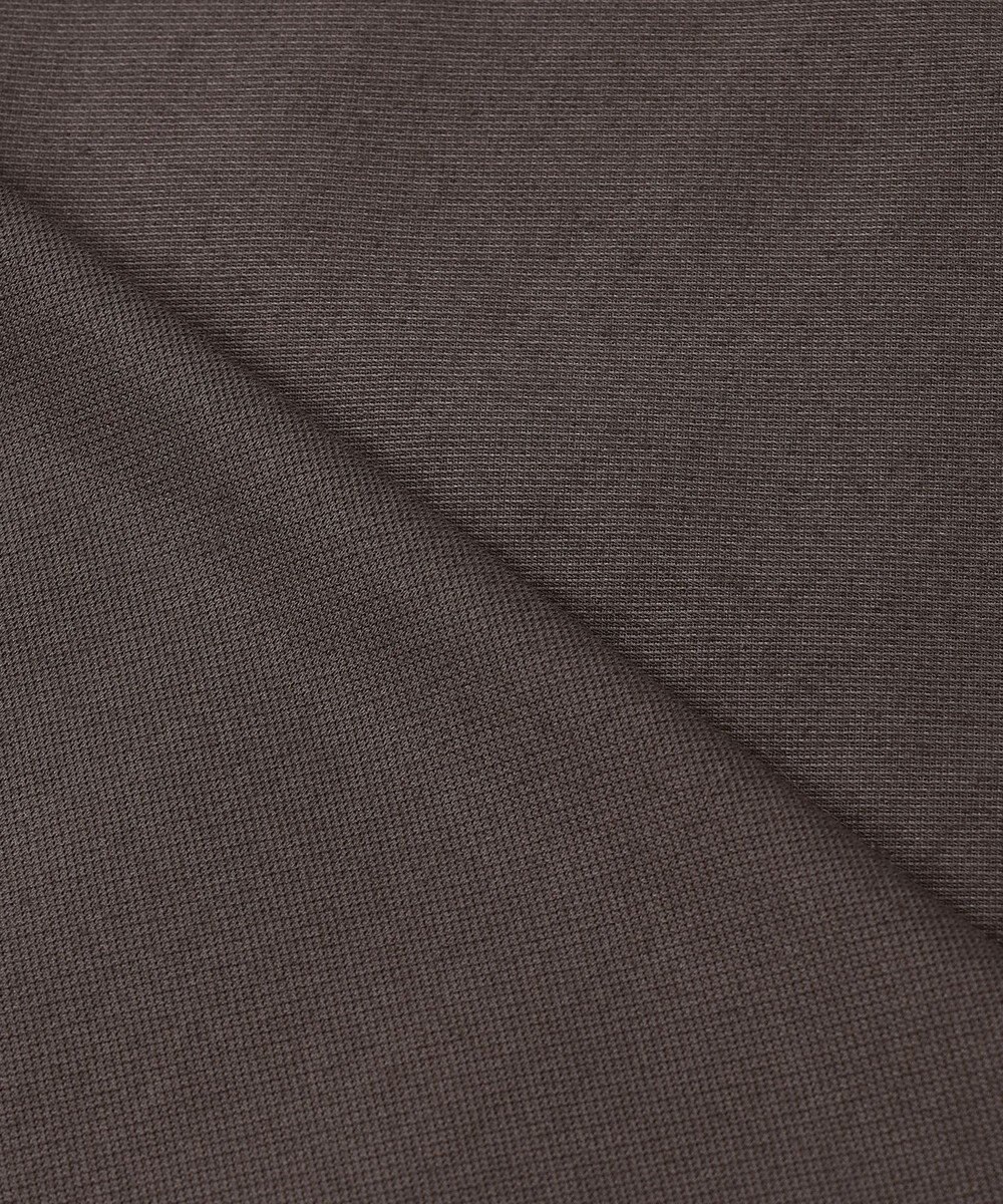 自由区 L 【洗える】ツイストプレインジャージーサイドプリーツ カットソー 