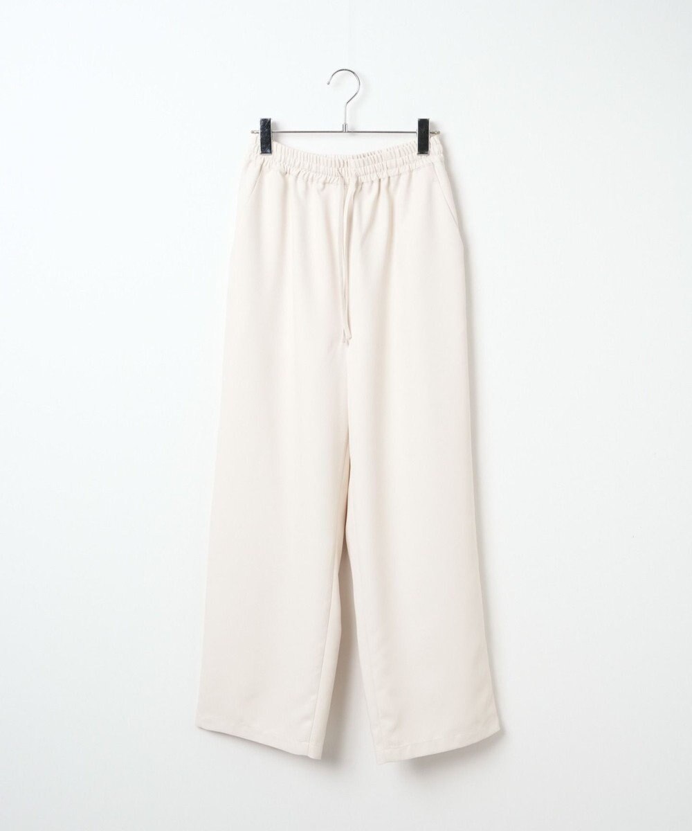 WEGO 【ウエストゴム/手洗い可】カラーイージーパンツ 