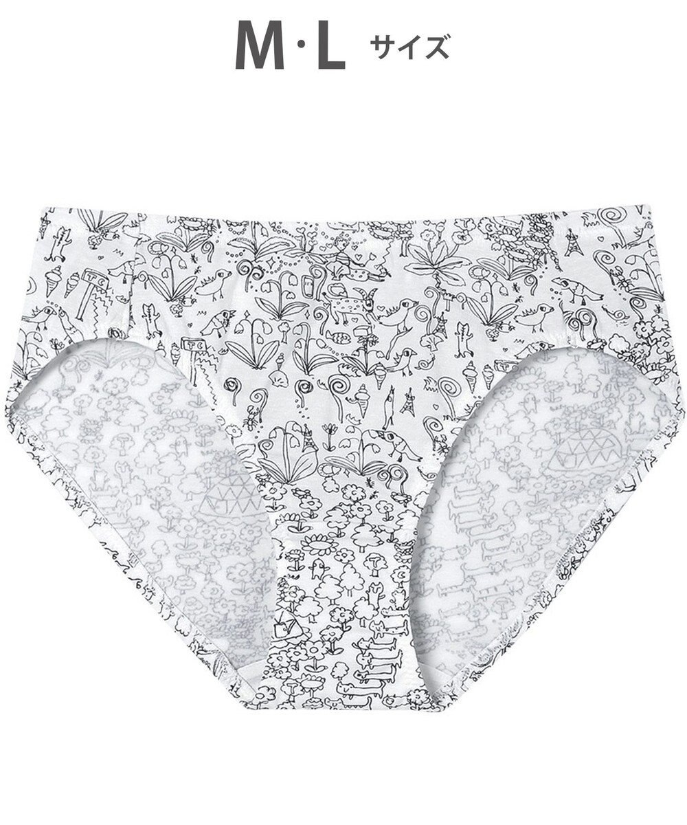 tsumori chisato SLEEP ツモリチサト ショーツ ベア天竺素材(身生地) はきこみ丈あさめ レディース UPX410 /ワコール 