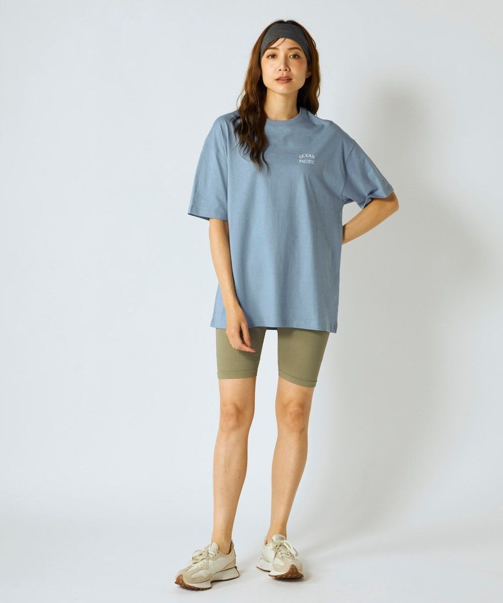 OP／FILA 【Ocean Pacific】タイポグラフィバックプリントTシャツ 