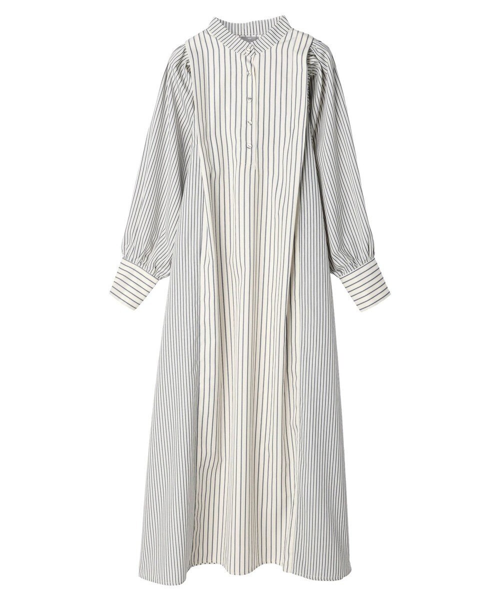 Green Parks ＫＢＦ　ストライプシャツワンピース 