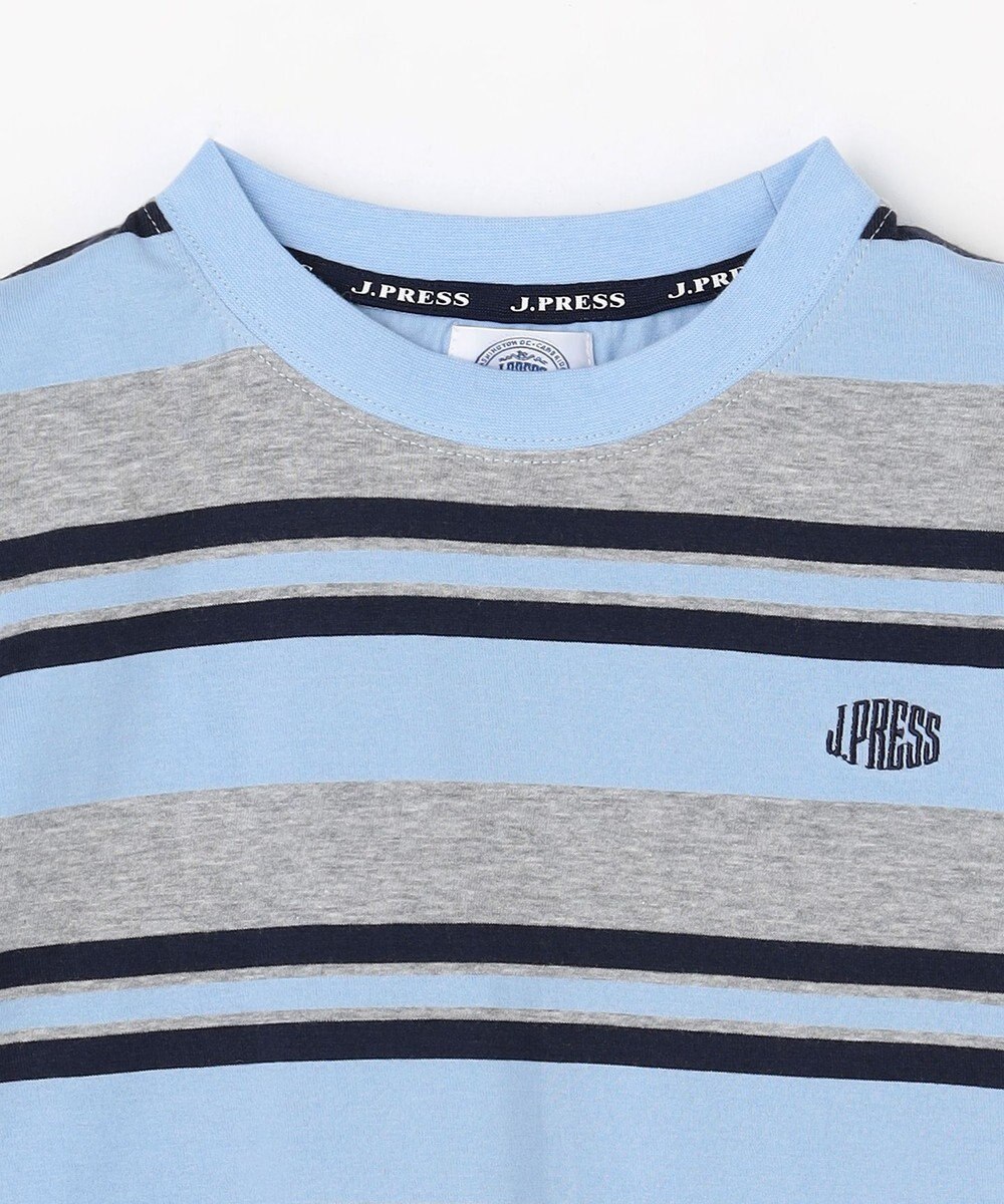 J.PRESS KIDS 【140-170cm】マルチボーダー 半袖Ｔシャツ 