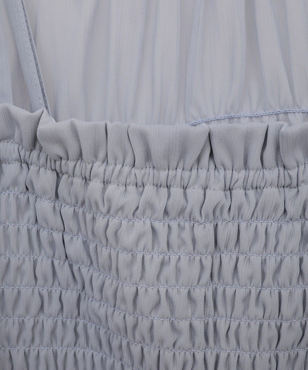 earth music&ecology ＳＥＴ２点シアーシャーリングブラウス＋インナー 