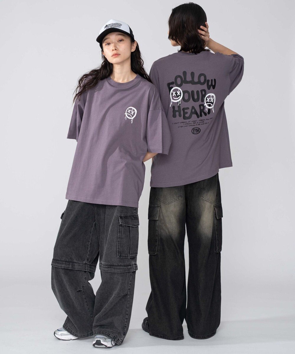 WEGO 【ユニセックス着用ITEM/SMLXLサイズ展開】アソートグラフィックT（SS）-2 