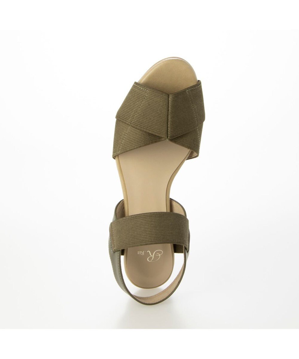 Riz raffinee <Riz raffinee>モチーフウェッジソールサンダル 