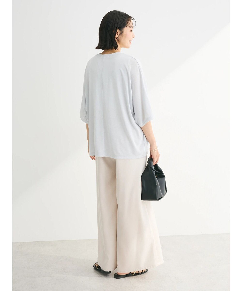 Green Parks よくばり　半袖カットドルマンカーディガン 