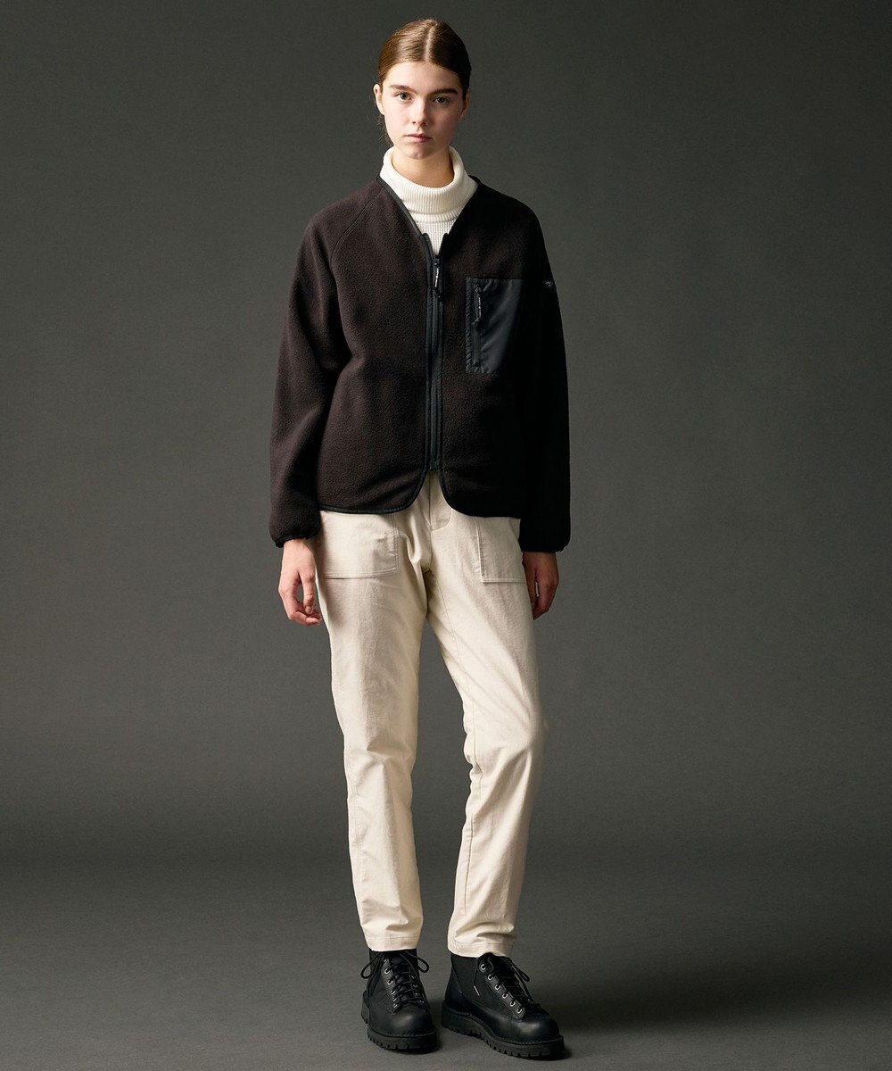 JOSEPH ABBOUD MOUNTAIN 【日本製/ソフト】ソフトウォームワッフル タートルネック Tシャツ 