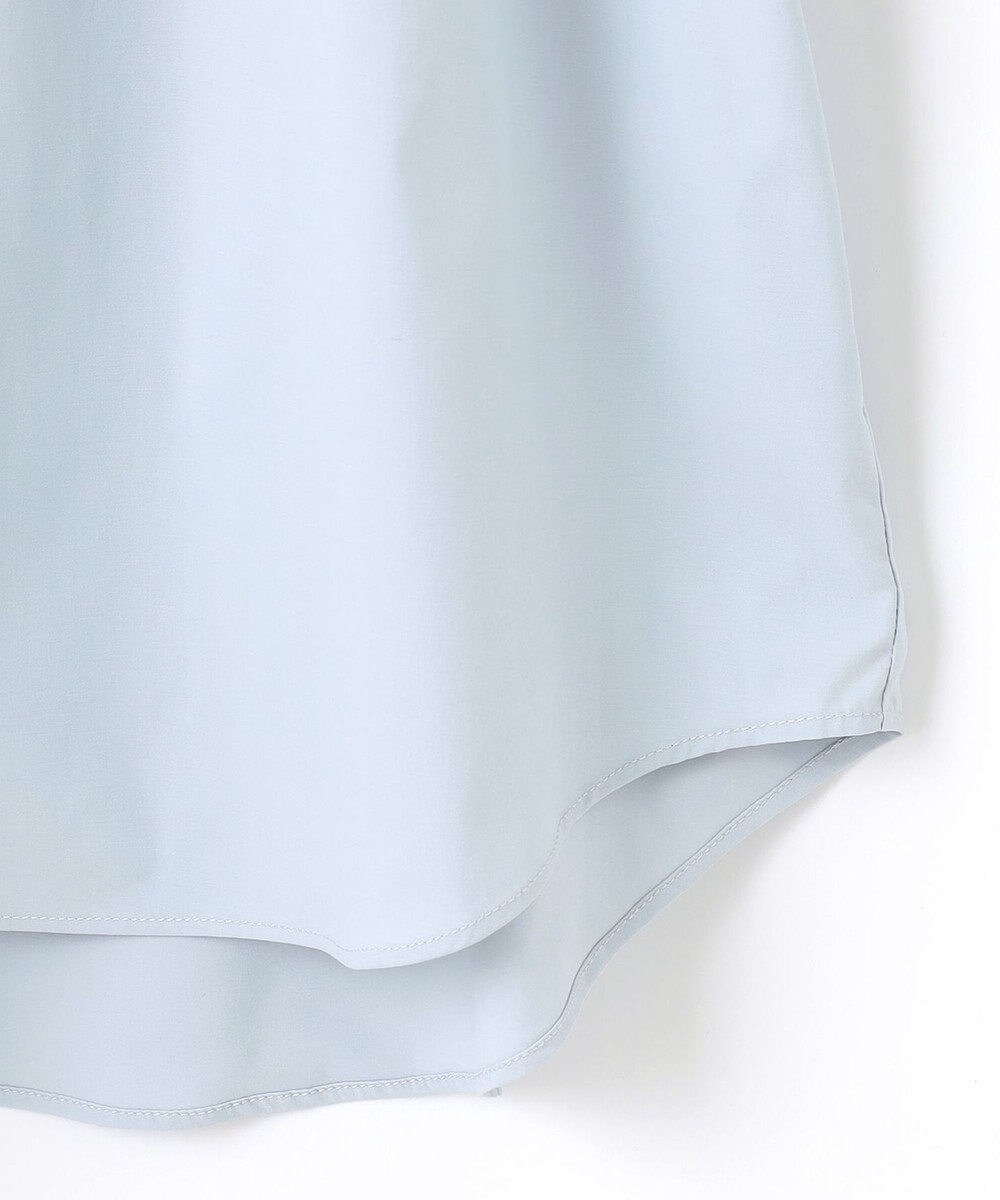 ANY フリルネックブラウス 