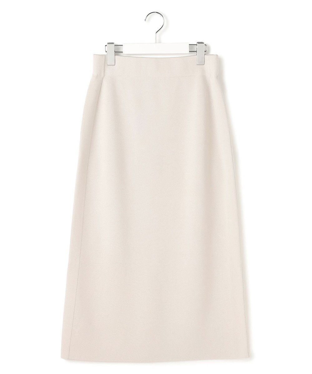 ICB L 【洗える】 シンセティックダブルフェイス ニットタイトスカート 