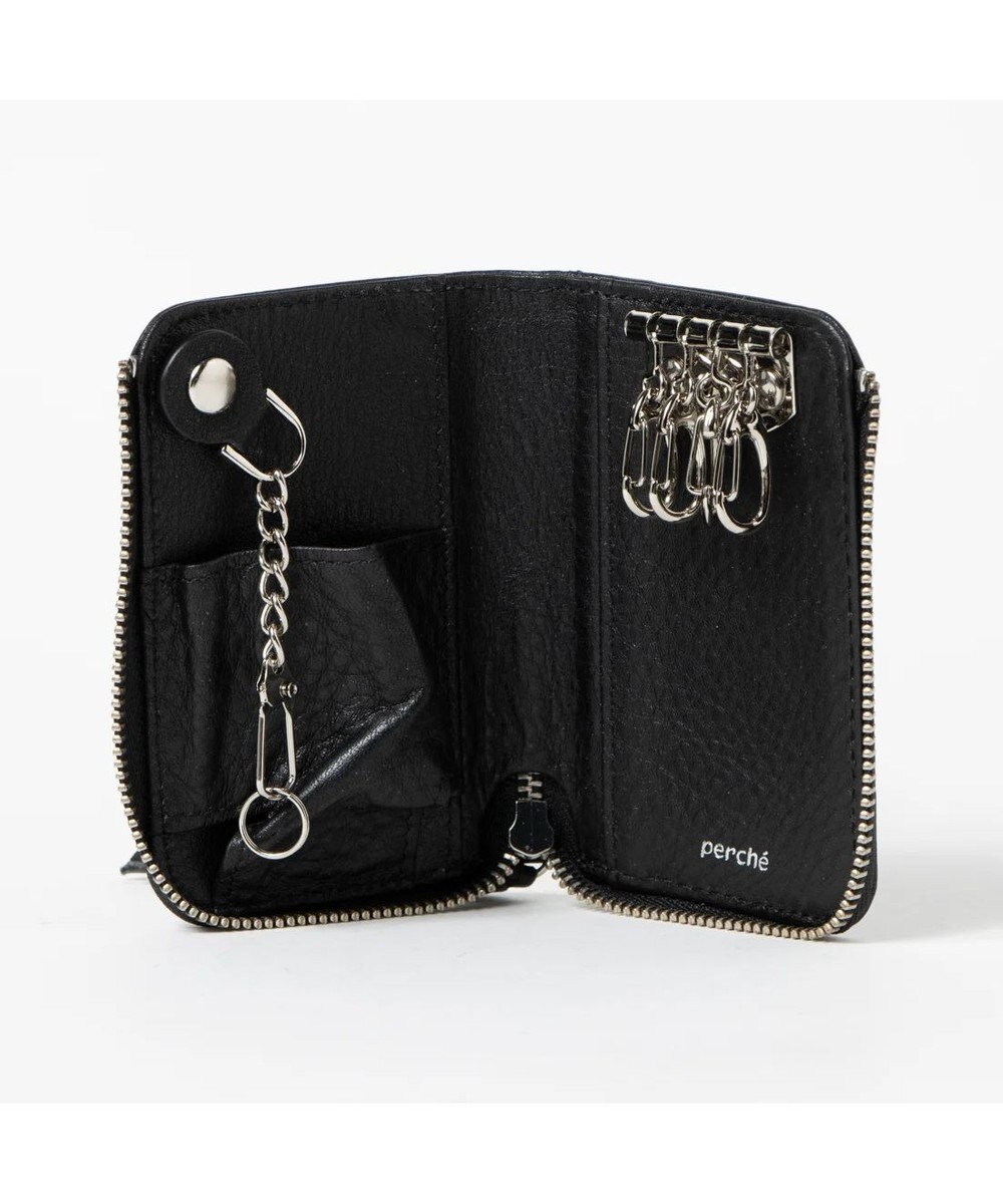 UNBILLION ペルケ perche / ドット型押しスマートキーケース 