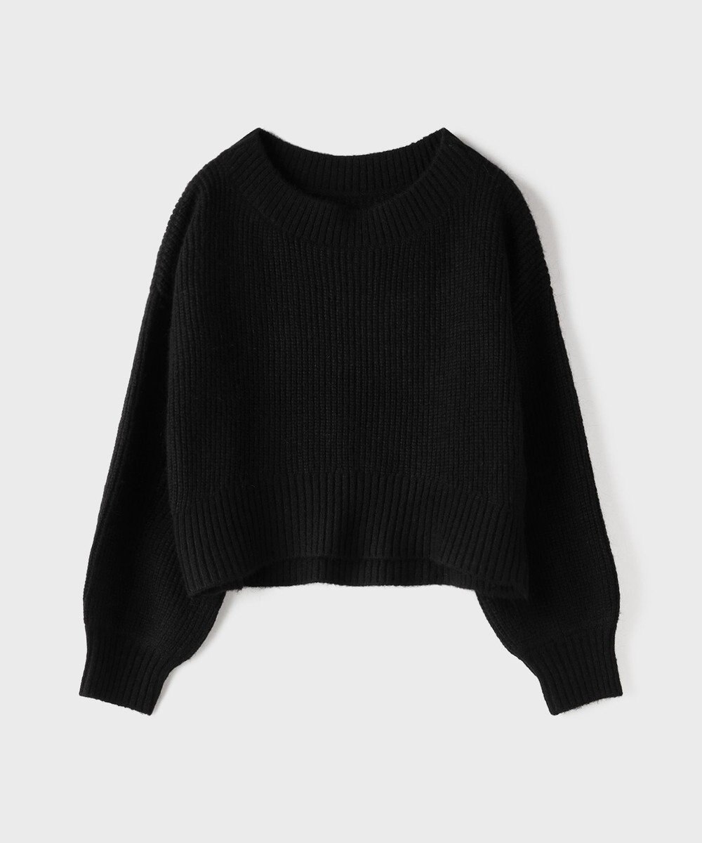 GRACE CONTINENTAL サテンレースニットワンピース 