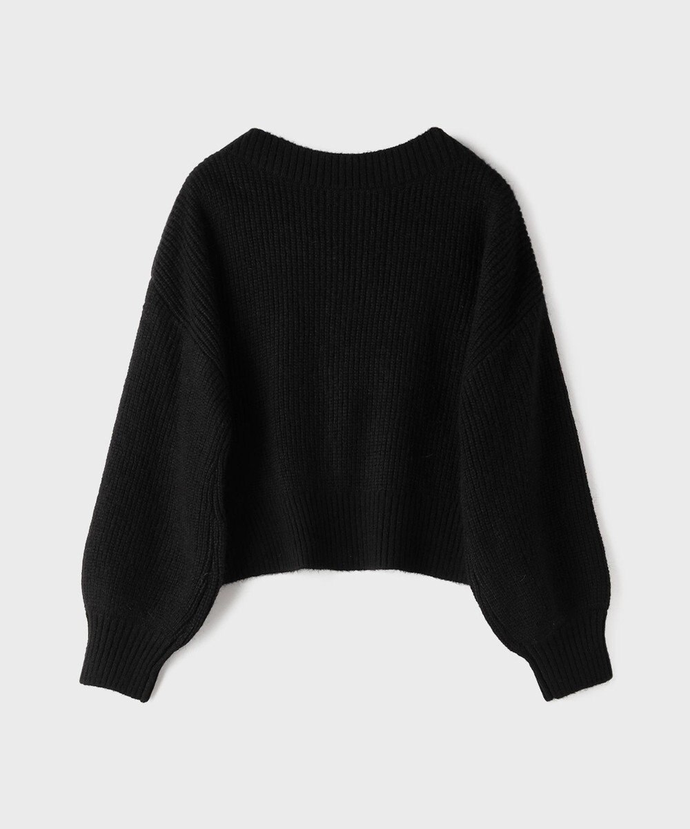 GRACE CONTINENTAL サテンレースニットワンピース 