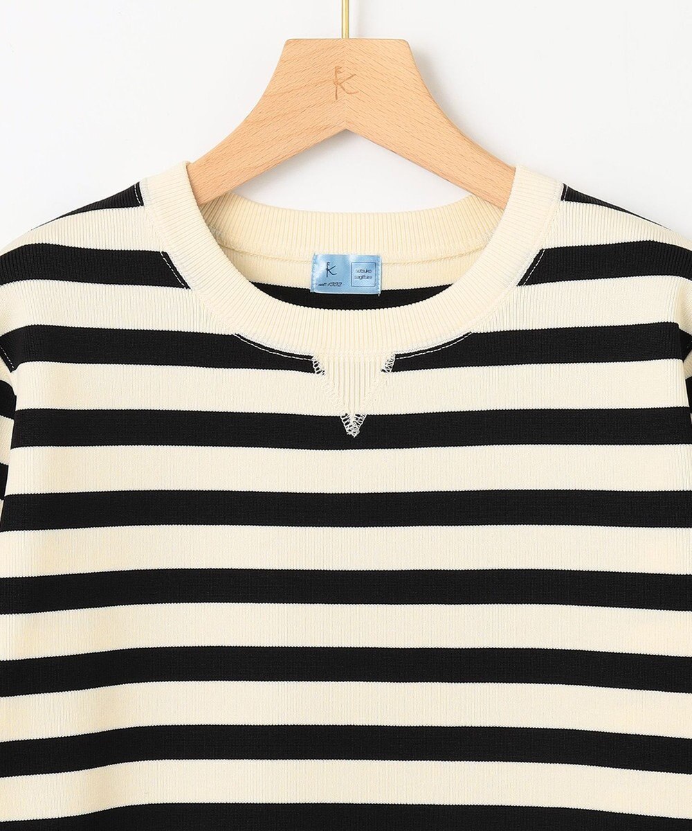 組曲 【組曲×setsuko sagittaire】スウェットライクニットプルオーバー 