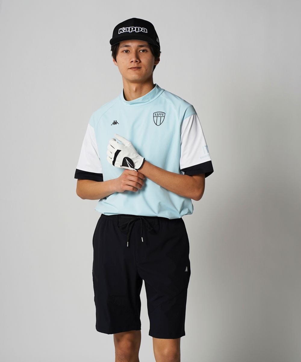 FILA GOLF／marie claire 【Kappa】半袖モックネックシャツ 