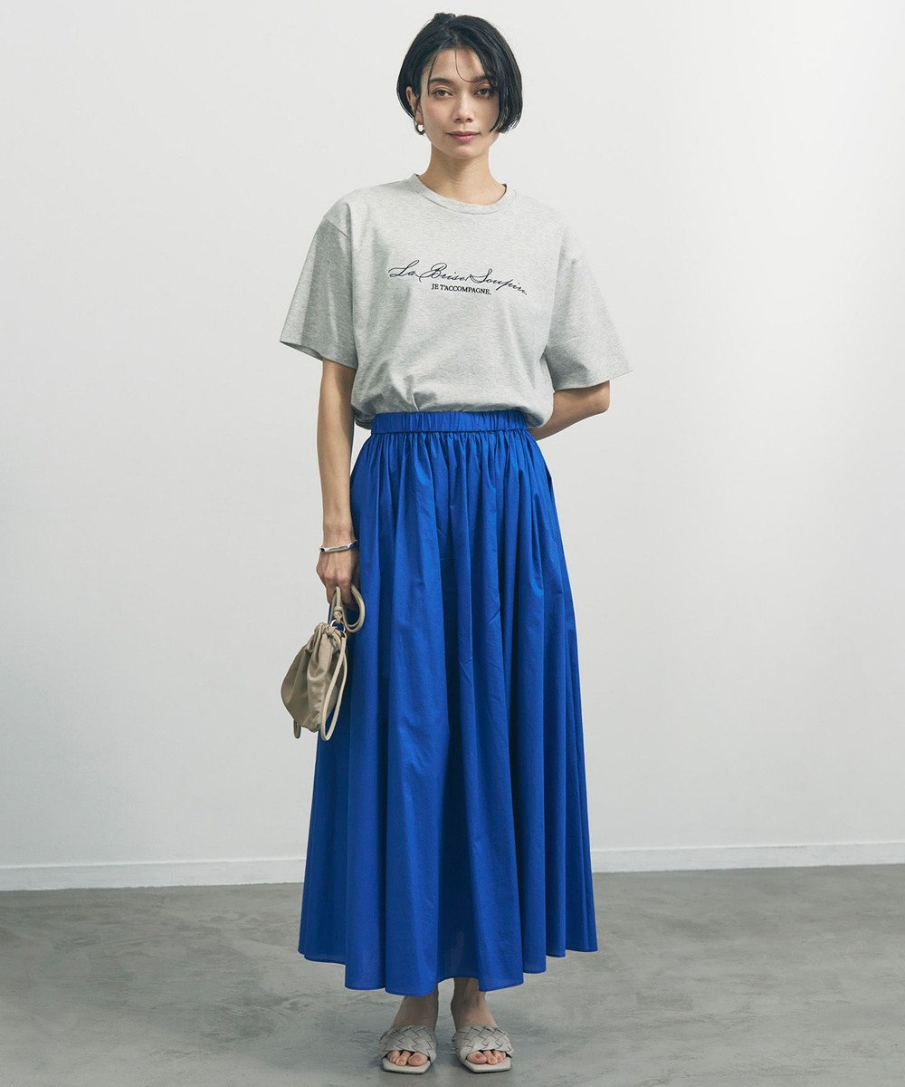 UNFILO コットンローン ボリュームスカート 