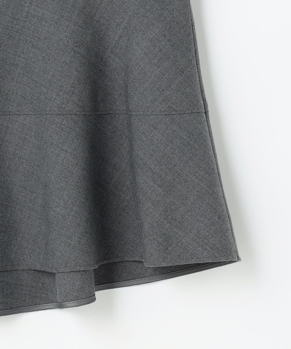 自由区 L 【SHIHOさん着用】ソフトウールブレンドペプラム ブラウス 