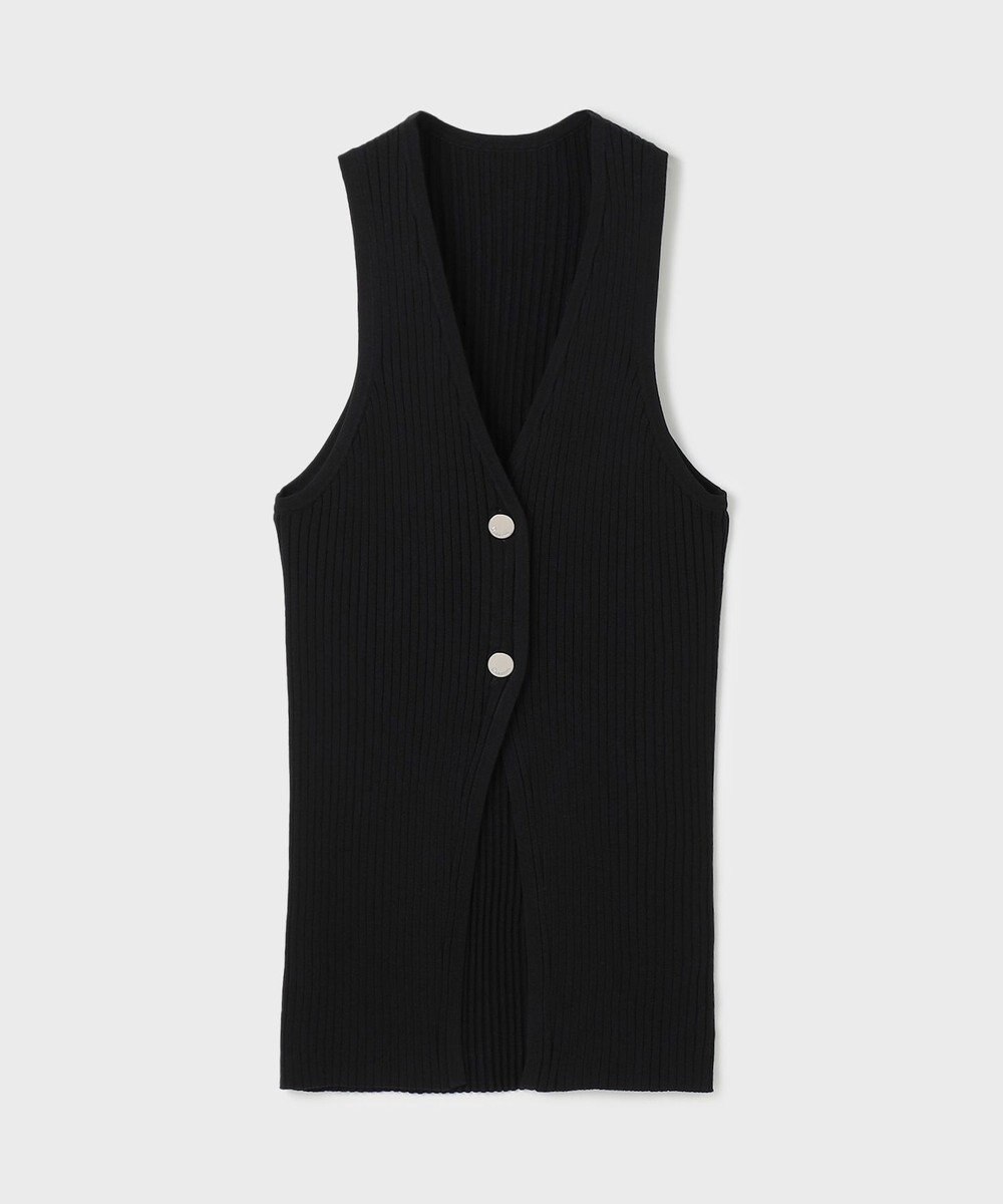 GRACE CONTINENTAL リブニットベスト 