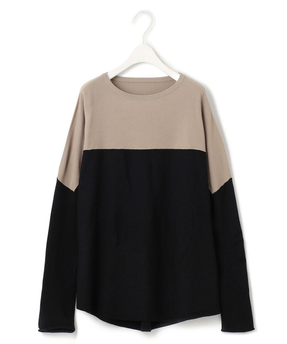 ICB 【洗える】ヴィスコースワイド プルオーバー 