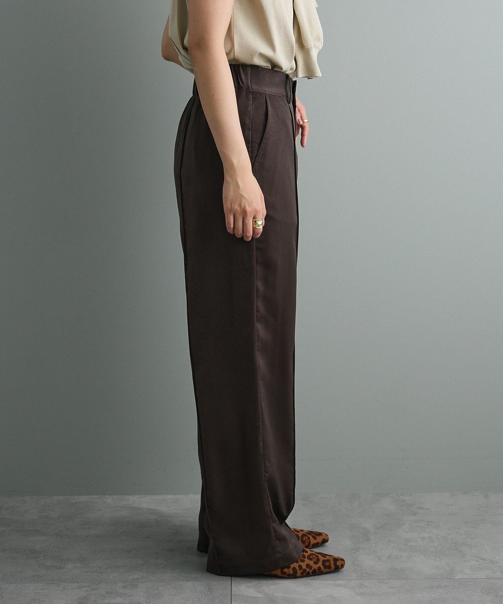 CRAFT STANDARD BOUTIQUE センタープレスストレートパンツ 