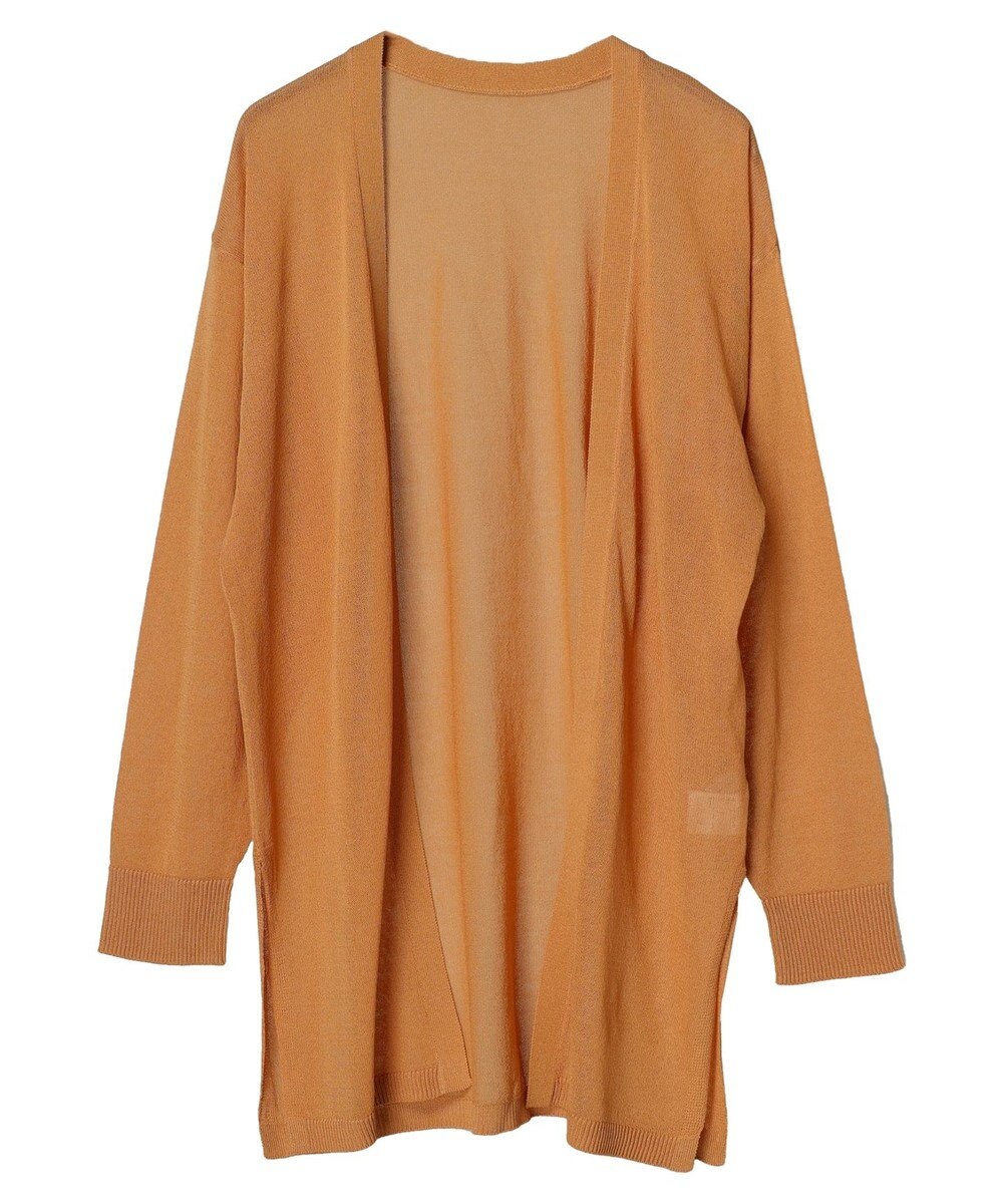 CRAFT STANDARD BOUTIQUE シアーニットトッパーカーディガン 